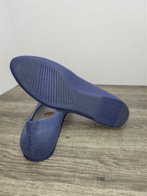 berrzers|NEW AllBirds Tree Breezers Woven Flats 8.5 Blue Hazy Indigo